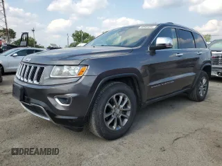 2014 Jeep Grand Cherokee Limited z VIN 1C4RJFBG2EC385973, wystawiony jako Copart lot #60505095 z przebiegiem 101 222 mil mil oraz Czysty tytuł • Clean title. Historia ofert i sprzedaży dostępna na DreamBid. Obrazek 1.