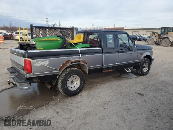 1995 Ford F-150 with VIN 1FTEX14NXSKA90858, listed as a Copart auction lot 44412655 with 141,644 mi miles and Clean Title. Bid and sale history available at carsss.com. Image 3.