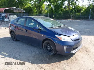 2014 Toyota Prius Four with VIN JTDKN3DU7E0380860, listed as a IAAI auction lot 42308828 with 108,505 mi miles and . Bid and sale history available at DreamBid. Image 1.