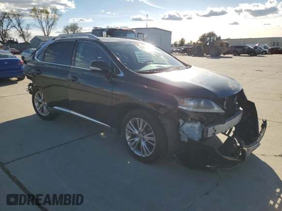 2013 Lexus RX 350 with VIN 2T2ZK1BA7DC095287, listed as a Copart auction lot 47789855 with 110,385 mi miles and Salvage Title. Bid and sale history available at DreamBid. Image 4.