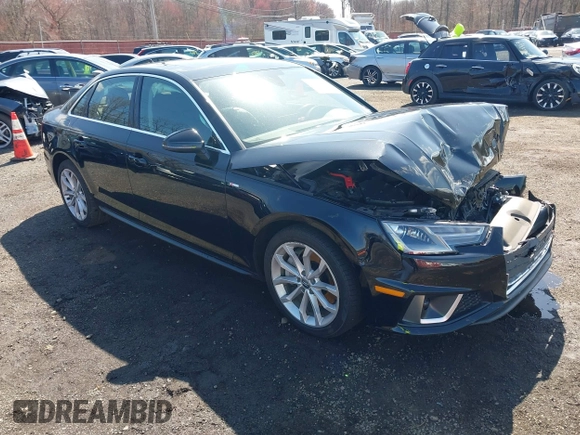 2019 Audi A4 Premium z VIN WAUDNAF47KA107169, wystawiony jako IAAI lot #41891215 z przebiegiem 49 247 mil mil oraz . Historia ofert i sprzedaży dostępna na DreamBid. Obrazek 1.