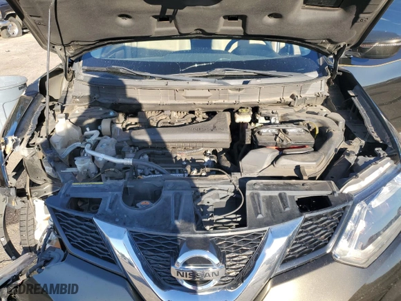 2016 Nissan Rogue SV with VIN KNMAT2MT6GP696991, listed as a Copart auction lot 47988265 with 123,620 mi miles and Salvage Title. Bid and sale history available at carsss.com. Image 12.