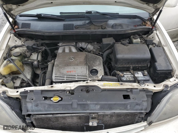 1999 Lexus RX 300 Luxury SUV with VIN JT6HF10U2X0031598, listed as a Copart auction lot 46873455 with 0 mi miles and Salvage Title. Bid and sale history available at carsss.com. Image 14.