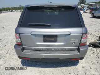 2011 Land Rover Range Rover Sport HSE Lux with VIN SALSK2D4XBA709309, listed as a Copart auction lot 53298035 with 153,039 mi miles and Salvage title. Bid and sale history available at DreamBid. Image 6.