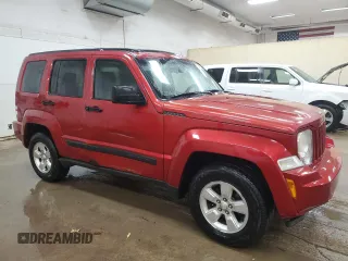 2009 Jeep Liberty Sport with VIN 1J8GN28K39W525378, listed as a Copart auction lot 53478015 with 308,598 mi miles and Clean Title. Bid and sale history available at DreamBid. Image 4.