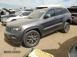 2020 Jeep Grand Cherokee Trailhawk with VIN 1C4RJFLT6LC189737, listed as a Copart auction lot 71963584 with 75,147 mi miles and Salvage title. Bid and sale history available at DreamBid. Image 1.