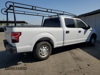 2018 Ford F-150 XL with VIN 1FTEW1C52JKC25138, listed as a Copart auction lot 62875235 with 164,826 mi miles and Clean title. Bid and sale history available at DreamBid. Image 3.