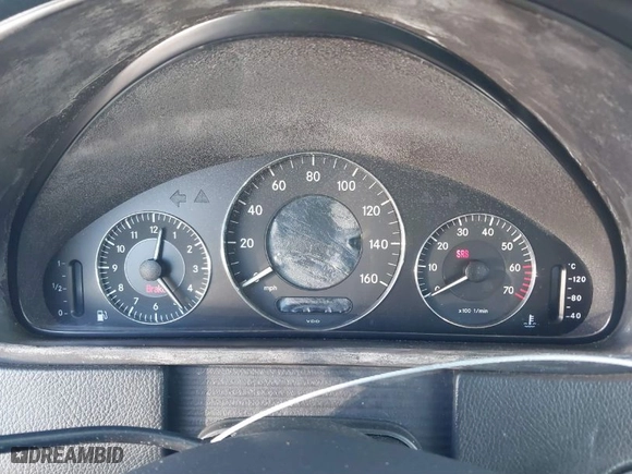 2003 Mercedes-Benz CLK-Class 5.0L with VIN WDBTJ75J63F052544, listed as a IAAI auction lot 41588753 with 1 mi miles. Bid and sale history available at carsss.com. Image 7.