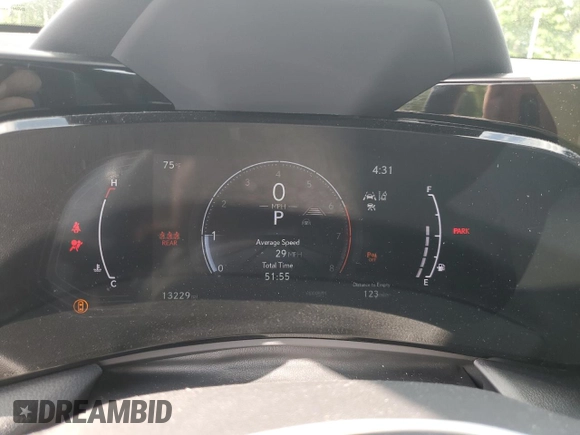 2024 Lexus NX 350 Luxury with VIN 2T2HGCEZ1RC048676, listed as a Copart auction lot 58994635 with 13,229 mi miles and Salvage title. Bid and sale history available at DreamBid. Image 9.