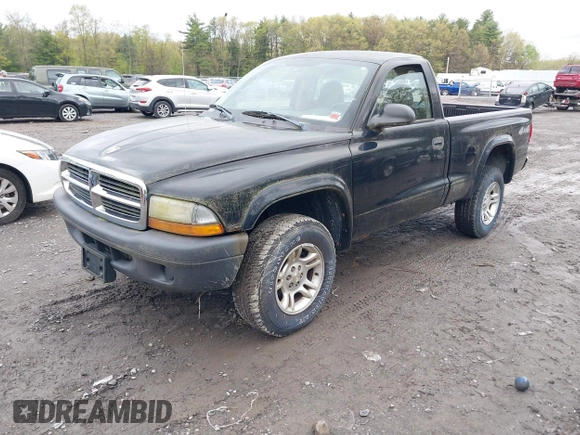 2004 Dodge Dakota with VIN 1D7GG16K44S588932, listed as a IAAI auction lot 42205360 with 77,465 mi miles and . Bid and sale history available at carsss.com. Image 2.