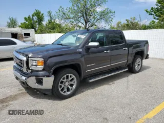 2014 GMC Sierra 1500 SLT z VIN 3GTU2VEC7EG466118, wystawiony jako Copart lot #54363375 z przebiegiem 113 832 mil mil oraz Szkoda całkowita • Salvage title. Historia ofert i sprzedaży dostępna na DreamBid. Obrazek 1.