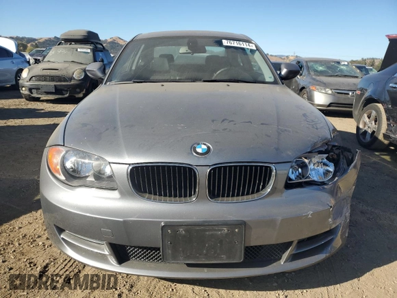 2010 BMW 1 Series 128i with VIN WBAUP9C54AVL89302, listed as a Copart auction lot 76716114 with 65,882 mi miles and Salvage Title. Bid and sale history available at DreamBid. Image 5.
