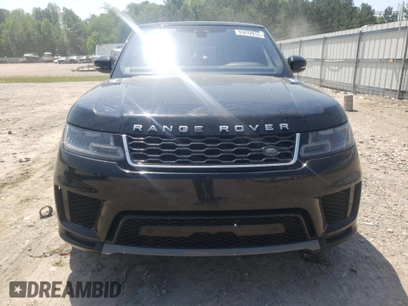 2019 Land Rover Range Rover Sport HSE with VIN SALWR2RV2KA827403, listed as a Copart auction lot 55472815 with 108,243 mi miles and Clean Title. Bid and sale history available at carsss.com. Image 5.