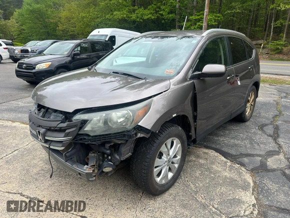 2013 Honda CR-V EX-L z VIN 5J6RM4H71DL020602, wystawiony jako Copart lot #58172105 z przebiegiem 199 775 mil mil oraz Tytuł czysty. Historia ofert i sprzedaży dostępna na DreamBid. Obrazek 2.
