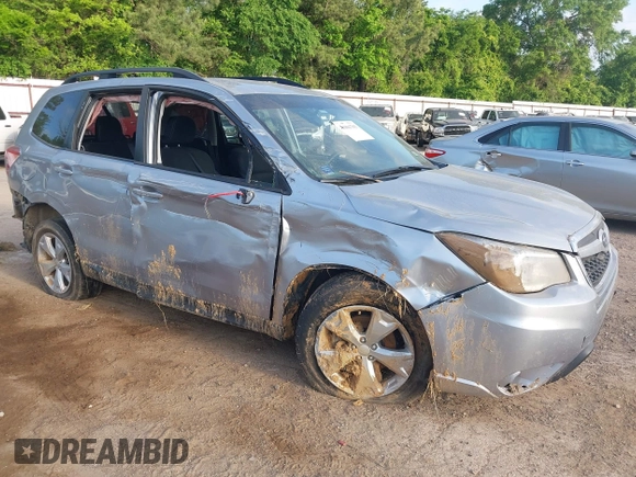 2015 Subaru Forester 2.5i with VIN JF2SJABC5FH487212, listed as a IAAI auction lot 42006703 with 143,895 mi miles and . Bid and sale history available at DreamBid. Image 1.