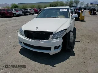 2008 Mercedes-Benz C 300 Sport with VIN WDDGF54X08F080142, listed as a Copart auction lot 62590415 with 55,448 mi miles and Salvage title. Bid and sale history available at DreamBid. Image 13.