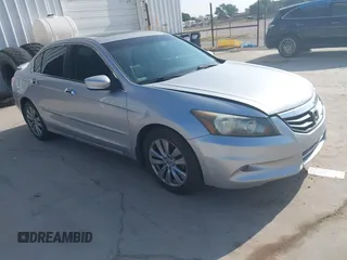 2011 Honda Accord EX-L z VIN 1HGCP3F87BA030229, wystawiony jako IAAI lot #42320980 z przebiegiem 104 900 mil mil oraz . Historia ofert i sprzedaży dostępna na DreamBid. Obrazek 1.