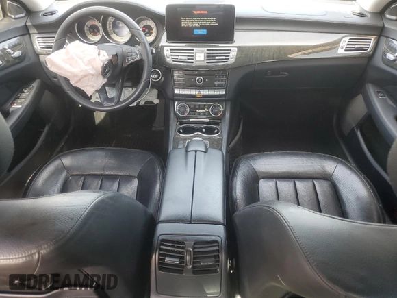 2015 Mercedes-Benz CLS 400 with VIN WDDLJ6HB8FA146478, listed as a Copart auction lot 48974385 with 123,916 mi miles and Salvage title. Bid and sale history available at DreamBid. Image 8.