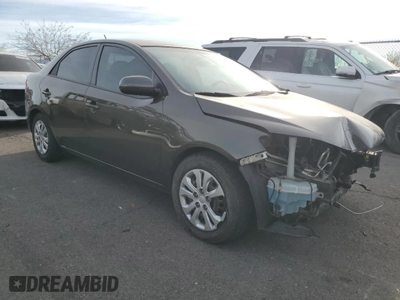 2011 Kia Forte EX with VIN KNAFU4A29B5422728, listed as a Copart auction lot 86717464 with 48,921 mi miles and Salvage Title. Bid and sale history available at carsss.com. Image 4.