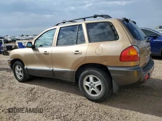 2003 Hyundai Santa Fe GLS with VIN KM8SC73D23U388736, listed as a Copart auction lot 61809715 with 125,654 mi miles and Salvage title. Bid and sale history available at DreamBid. Image 2.