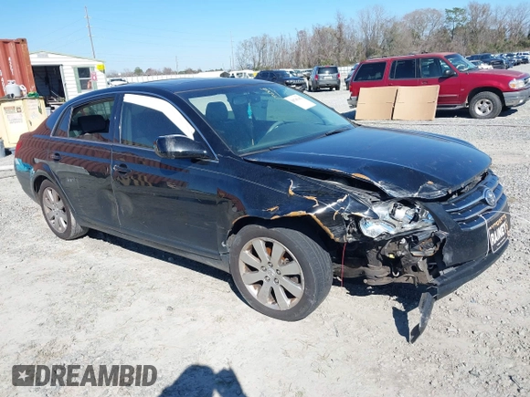2005 Toyota Avalon XL with VIN 4T1BK36B25U012191, listed as a IAAI auction lot 38785162 with 230,071 mi miles and . Bid and sale history available at carsss.com. Image 1.