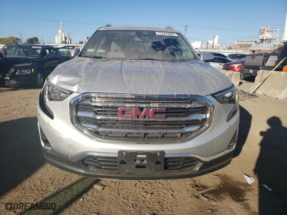 2019 GMC Terrain SLT with VIN 3GKALPEV2KL135323, listed as a Copart auction lot 77247504 with 92,381 mi miles and Salvage Title. Bid and sale history available at carsss.com. Image 5.