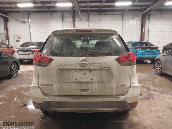 2017 Nissan Rogue SL with VIN 5N1AT2MV7HC798967, listed as a IAAI auction lot 41362772 with 145,502 mi miles. Bid and sale history available at carsss.com. Image 16.