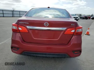 2016 Nissan Sentra S with VIN 3N1AB7AP4GL653658, listed as a Copart auction lot 53493495 with 122,748 mi miles and Salvage Title. Bid and sale history available at carsss.com. Image 6.