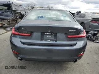 2019 BMW 3 Series 330i xDrive with VIN 3MW5R7J59K8B00893, listed as a Copart auction lot 47220575 with Not Provided miles and Salvage Title. Bid and sale history available at DreamBid. Image 6.