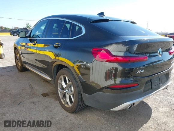 2020 BMW X4 xDrive30i z VIN 5UX2V1C05L9C41372, wystawiony jako IAAI lot #42316997 z przebiegiem 73 412 mil mil oraz . Historia ofert i sprzedaży dostępna na DreamBid. Obrazek 3.