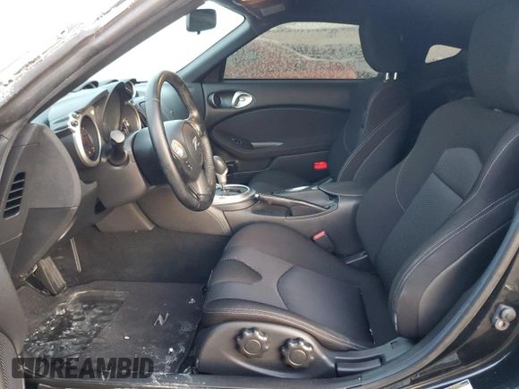 2015 Nissan 370Z Sport with VIN JN1AZ4EH6FM440115, listed as a Copart auction lot 42499435 with 0 mi miles and Salvage Title. Bid and sale history available at carsss.com. Image 7.