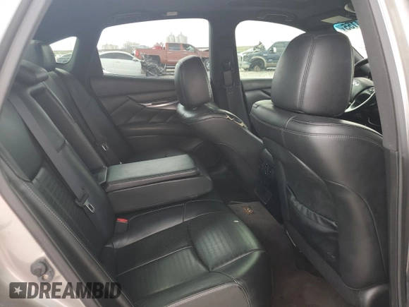 2013 Infiniti M z VIN JN1BY1AP9DM514188, wystawiony jako Copart lot #57634155 z przebiegiem 170 910 mil mil oraz Szkoda całkowita • Salvage title. Historia ofert i sprzedaży dostępna na DreamBid. Obrazek 10.
