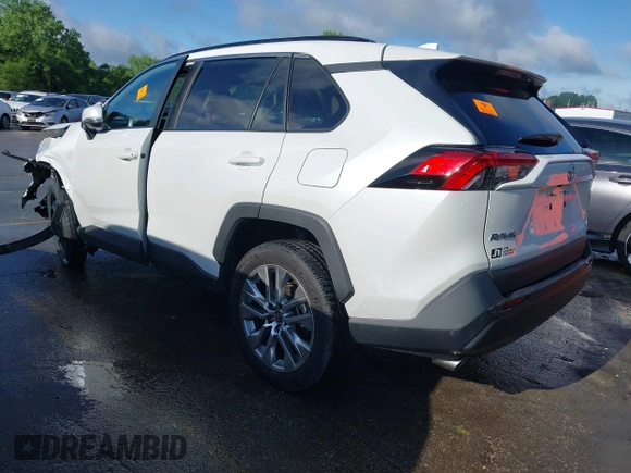 2024 Toyota RAV4 XLE Premium with VIN 2T3C1RFV5RW335409, listed as a IAAI auction lot 42156278 with 10,840 mi miles and . Bid and sale history available at DreamBid. Image 3.