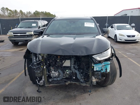 2023 Toyota Highlander L with VIN 5TDKDRAH0PS516095, listed as a IAAI auction lot 41459549 with 10,628 mi miles and . Bid and sale history available at DreamBid. Image 13.