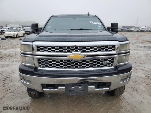 2015 Chevrolet Silverado 1500 LTZ with VIN 3GCUKSEJ9FG319961, listed as a Copart auction lot 43049275 with 0 mi miles and Salvage Title. Bid and sale history available at carsss.com. Image 5.