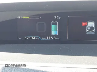 2020 Toyota Prius LE with VIN JTDKARFP8L3154280, listed as a IAAI auction lot 42405444 with 57,134 mi miles and . Bid and sale history available at DreamBid. Image 16.