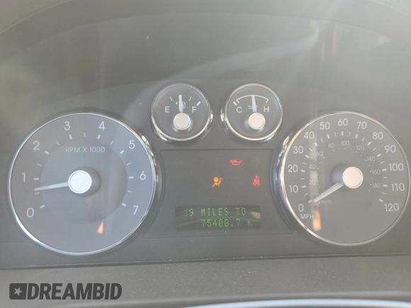 2006 Mercury Milan с VIN 3MEFM07146R600606, выставлен на аукционе Copart как лот 76766344 с пробегом 75 408 миль миль и Списание • Salvage title. История ставок и продаж доступна на DreamBid. Изображение 9.