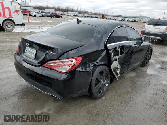 2019 Mercedes-Benz CLA 250 with VIN WDDSJ4GBXKN699587, listed as a Copart auction lot 37837343 with 70,283 mi miles and . Bid and sale history available at DreamBid. Image 3.