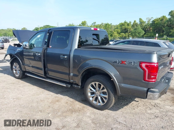 2017 Ford F-150 XL with VIN 1FTEW1EFXHFB61973, listed as a IAAI auction lot 42212263 with 109,220 mi miles and . Bid and sale history available at DreamBid. Image 3.