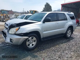 2006 Toyota 4Runner SR5 with VIN JTEBU14R660092764, listed as a IAAI auction lot 41779460 with 258,831 mi miles. Bid and sale history available at carsss.com. Image 2.