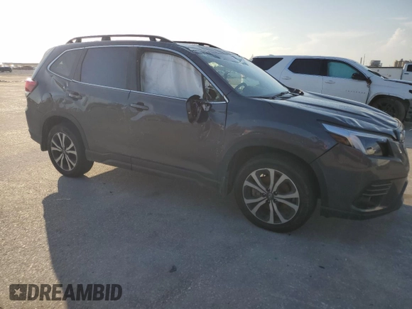 2022 Subaru Forester Limited z VIN JF2SKAPC9NH478713, wystawiony jako Copart lot #63680095 z przebiegiem Nie podano mil oraz Szkoda całkowita • Salvage title. Historia ofert i sprzedaży dostępna na DreamBid. Obrazek 4.
