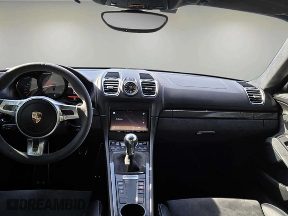 2016 Porsche Cayman S with VIN WP0AB2A88GK185895, listed as a Copart auction lot 54412305 with 27,100 mi miles and Salvage Title. Bid and sale history available at DreamBid. Image 9.