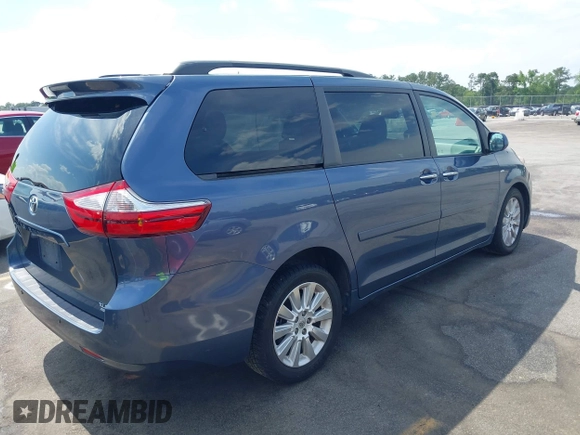 2016 Toyota Sienna Limited with VIN 5TDDK3DC1GS137831, listed as a IAAI auction lot 42286909 with 151,904 mi miles and . Bid and sale history available at DreamBid. Image 4.