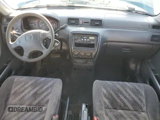 2001 Honda CR-V LX with VIN JHLRD18471S007674, listed as a Copart auction lot 42606115 with 196,485 mi miles and Salvage Title. Bid and sale history available at carsss.com. Image 8.