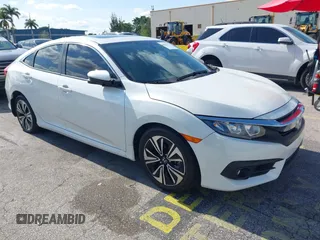 2017 Honda Civic EX-L z VIN 19XFC1F70HE020456, wystawiony jako IAAI lot #42224173 z przebiegiem 78 831 mil mil oraz . Historia ofert i sprzedaży dostępna na DreamBid. Obrazek 1.