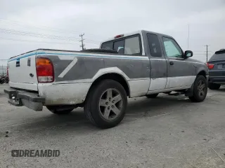 1999 Ford Ranger XL with VIN 1FTYR14V6XPB80381, listed as a Copart auction lot 52106565 with 340,374 mi miles and Salvage Title. Bid and sale history available at carsss.com. Image 3.