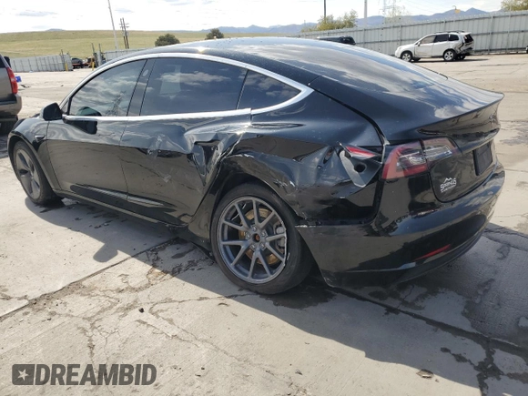 2020 Tesla Model 3 Long Range with VIN 5YJ3E1EB4LF599909, listed as a Copart auction lot 52435425 with 118,574 mi miles and Salvage Title. Bid and sale history available at DreamBid. Image 2.
