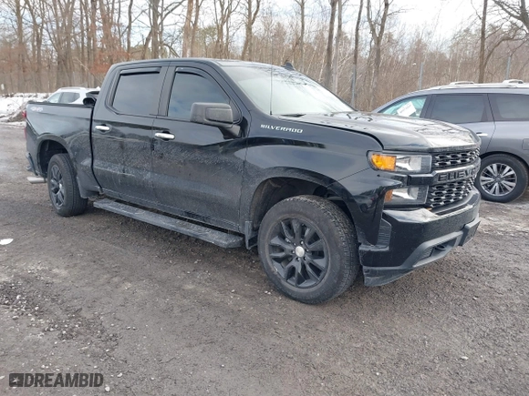 2021 Chevrolet Silverado 1500 Custom with VIN 1GCPYBEH3MZ171294, listed as a IAAI auction lot 41007489 with 67,801 mi miles. Bid and sale history available at carsss.com. Image 1.