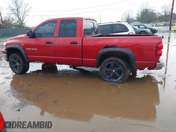 2007 Dodge 1500 SLT with VIN 1D7HU182X7S191322, listed as a IAAI auction lot 41715180 with Not Provided miles. Bid and sale history available at carsss.com. Image 13.