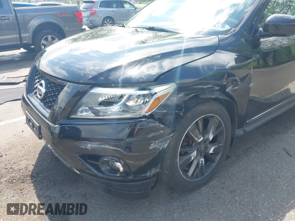 2014 Nissan Pathfinder Platinum with VIN 5N1AR2MM7EC601748, listed as a IAAI auction lot 42202262 with 167,260 mi miles and . Bid and sale history available at DreamBid. Image 6.